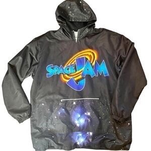 Y2K ▶️ Space Jam ◀️ Sneak Gallery Pullover 45 Jordan Windbreaker Hoodie. 4X